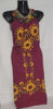 Sunflower Dress (Purple) - Large