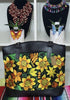 Vinyl Leather Bag (Sunflower Garden) - Large