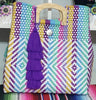 Horseshoe Bag (Multi-colored) - Large